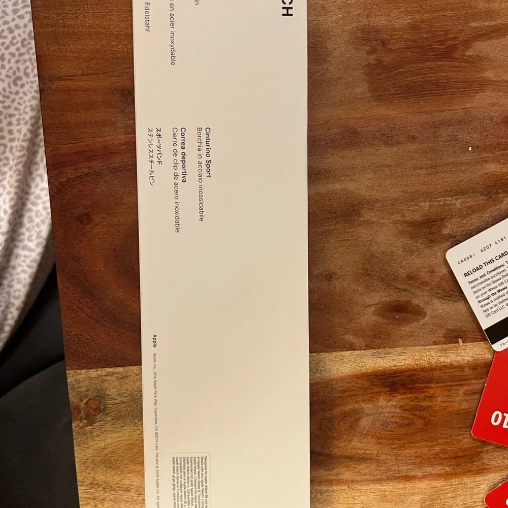 Apple Wristband in Light Gray